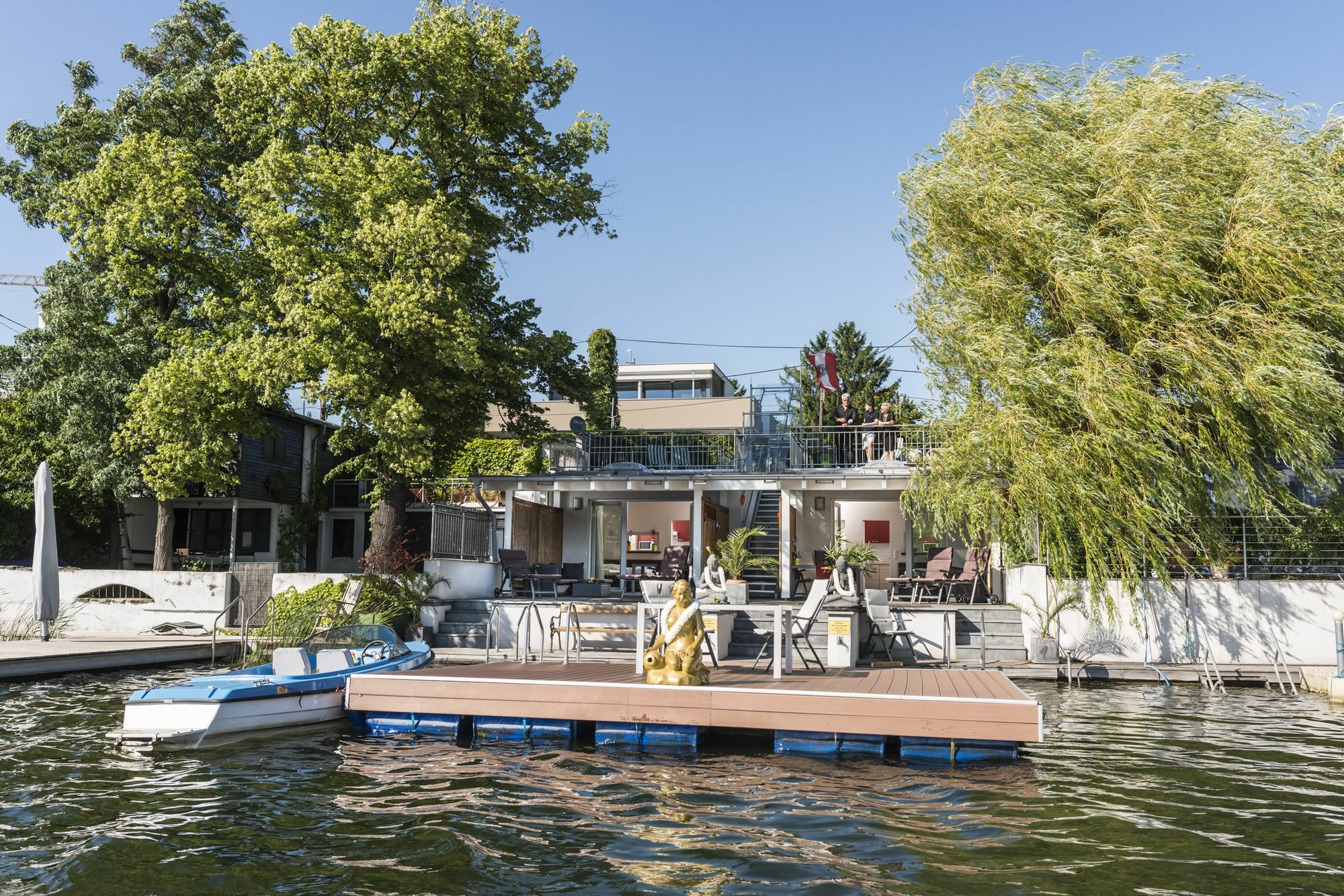 Ajo Apartments - Alte Donau Waterfront - Self-Check-In Viena Exterior foto