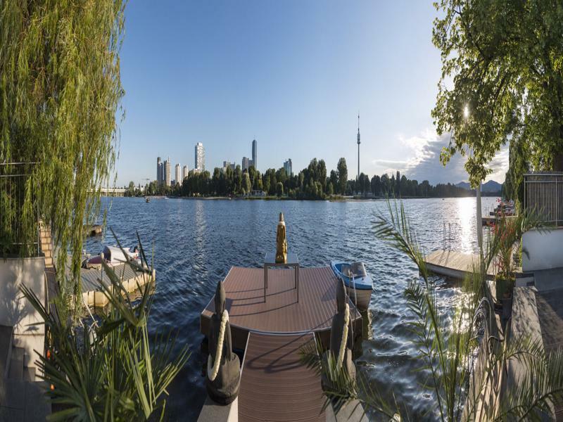 Ajo Apartments - Alte Donau Waterfront - Self-Check-In Viena Exterior foto