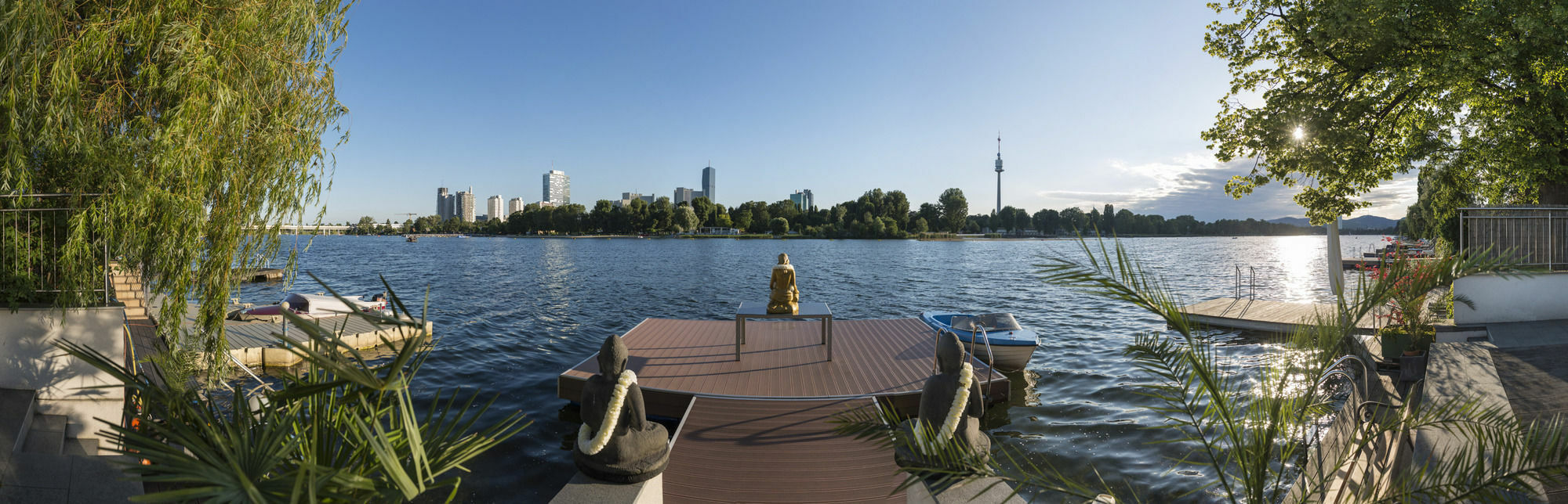 Ajo Apartments - Alte Donau Waterfront - Self-Check-In Viena Exterior foto
